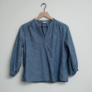 Gap Chambray Blouse